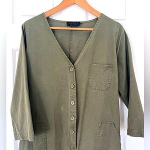 Hatch Khaki jumpsuit